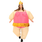 pink inflatable princess costume