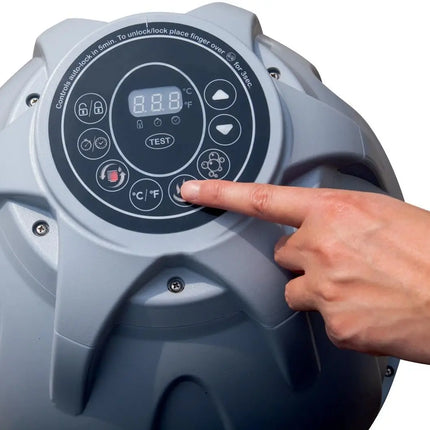 portable heated inflatable hot tub