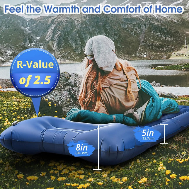 portable thick camping air mattress 