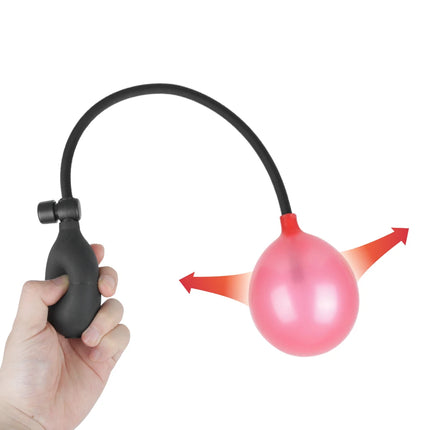 prostate massager with inflation