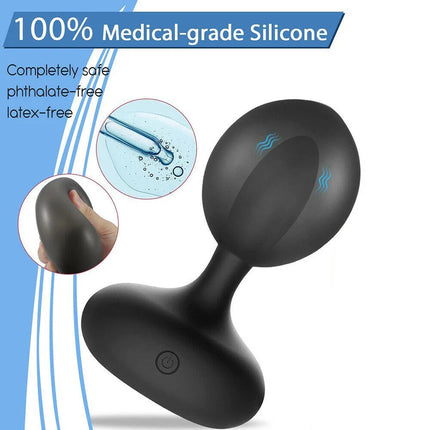 remote inflatable anal plug