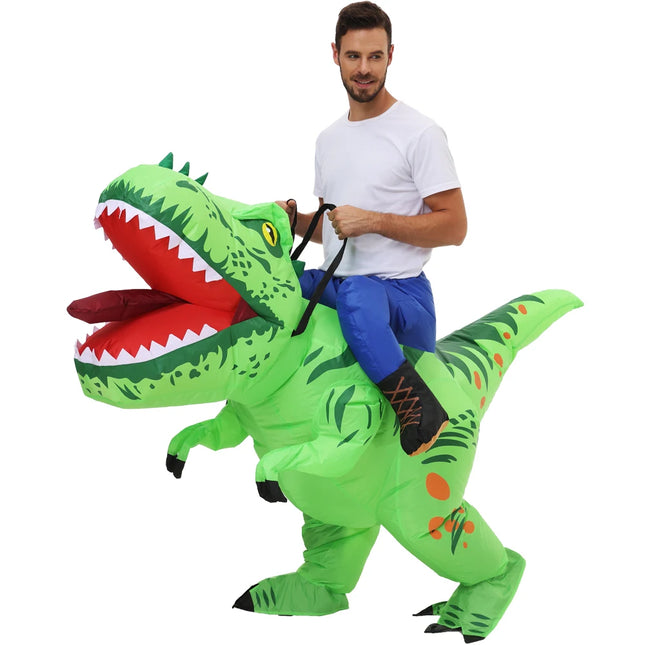 ride on dinosaur costume