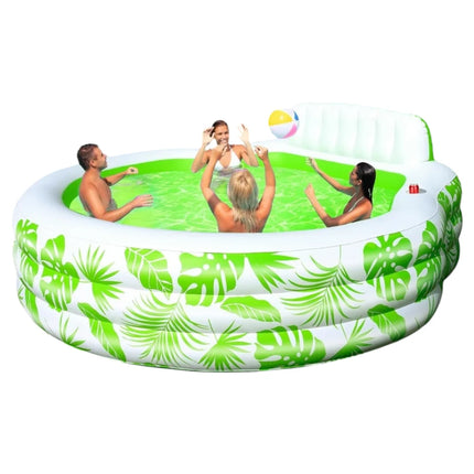 round inflatable pool