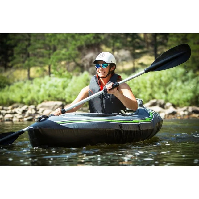 single inflatable kayak portable