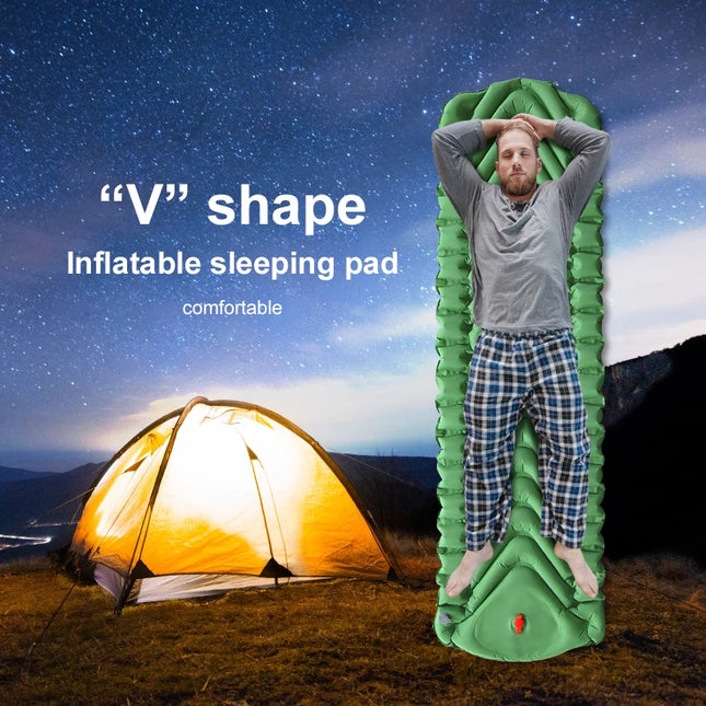 sleeping pad camping inflatable 