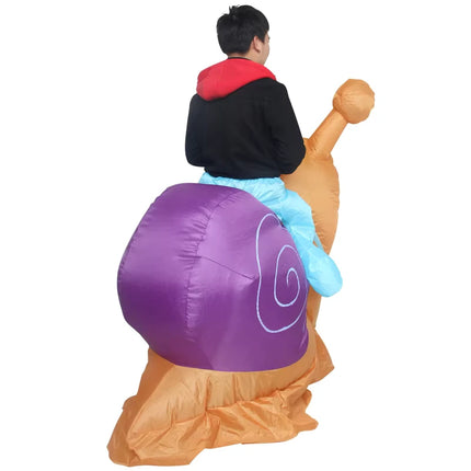 snail inflatable costume 