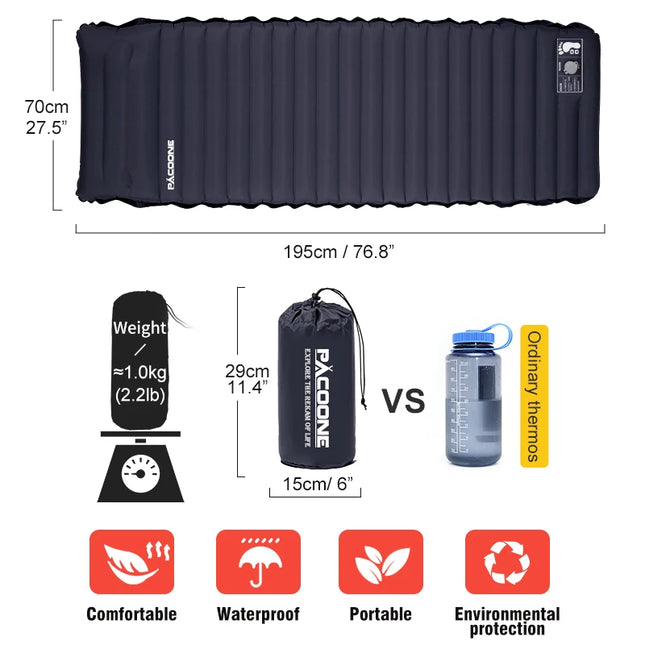 twin camping air mattress