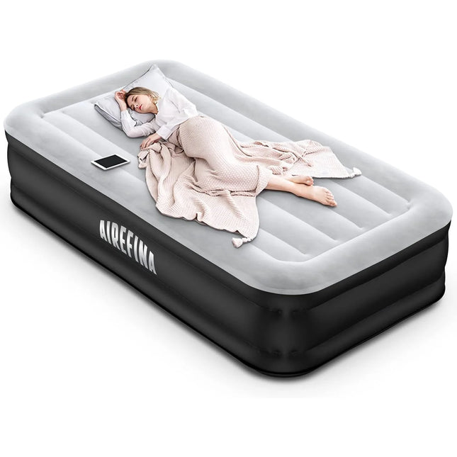 twin inflatable air mattress