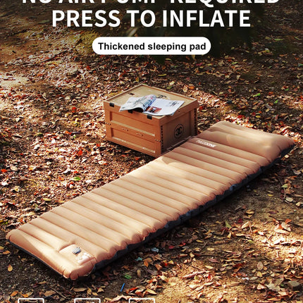 twin inflatable camping mattress