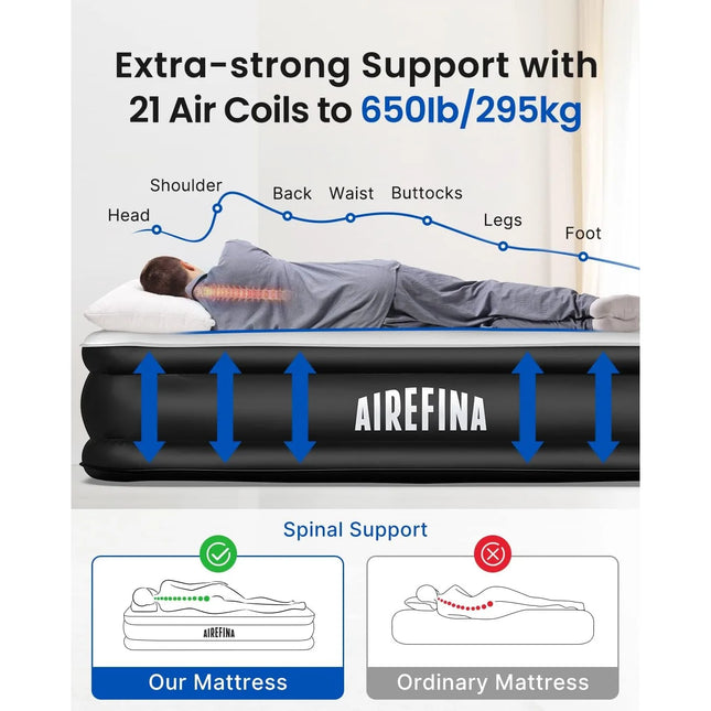 twin size inflatable mattress